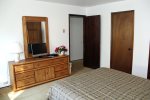 Mammoth Vacation Rental Sunshine Village 159 - Master Bedroom has 1 TV